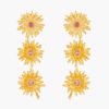 Women Les Nereides Jewelry | Les Nereides-Sunflower Earrings