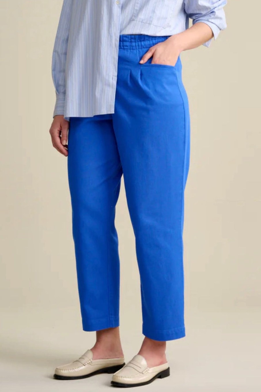 Women Bellerose Pants & Shorts | Bellerose-Lilo Pants: Lazuli