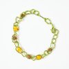 Women Collina Strada Jewelry | Collina Strada-Spikeez Chain Necklace: Green