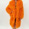 Women Alabama Muse Outerwear | Alabama Muse-Blondie Coat: Orange