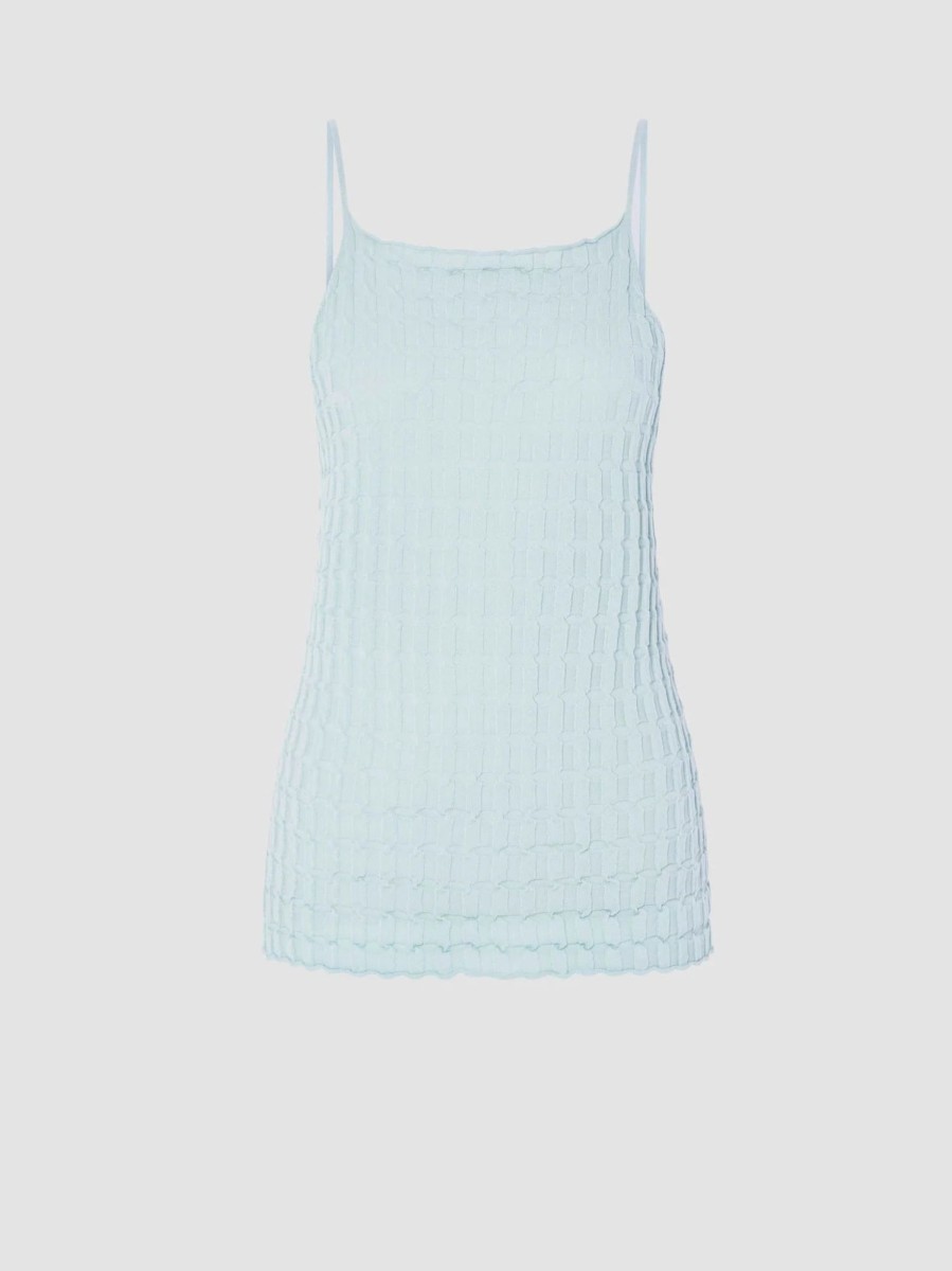 Women Rus Tops | Rus-Saku Top: Light Blue