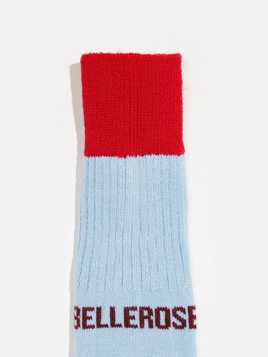 Women Bellerose Socks & Tights | Bellerose-Vocin Socks: Blue Fog