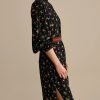 Women Bellerose Dresses | Bellerose-Hanae Dress: Ebony Floral