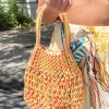 Women Manoush Bags | Manoush-Rainbow Flower Bag