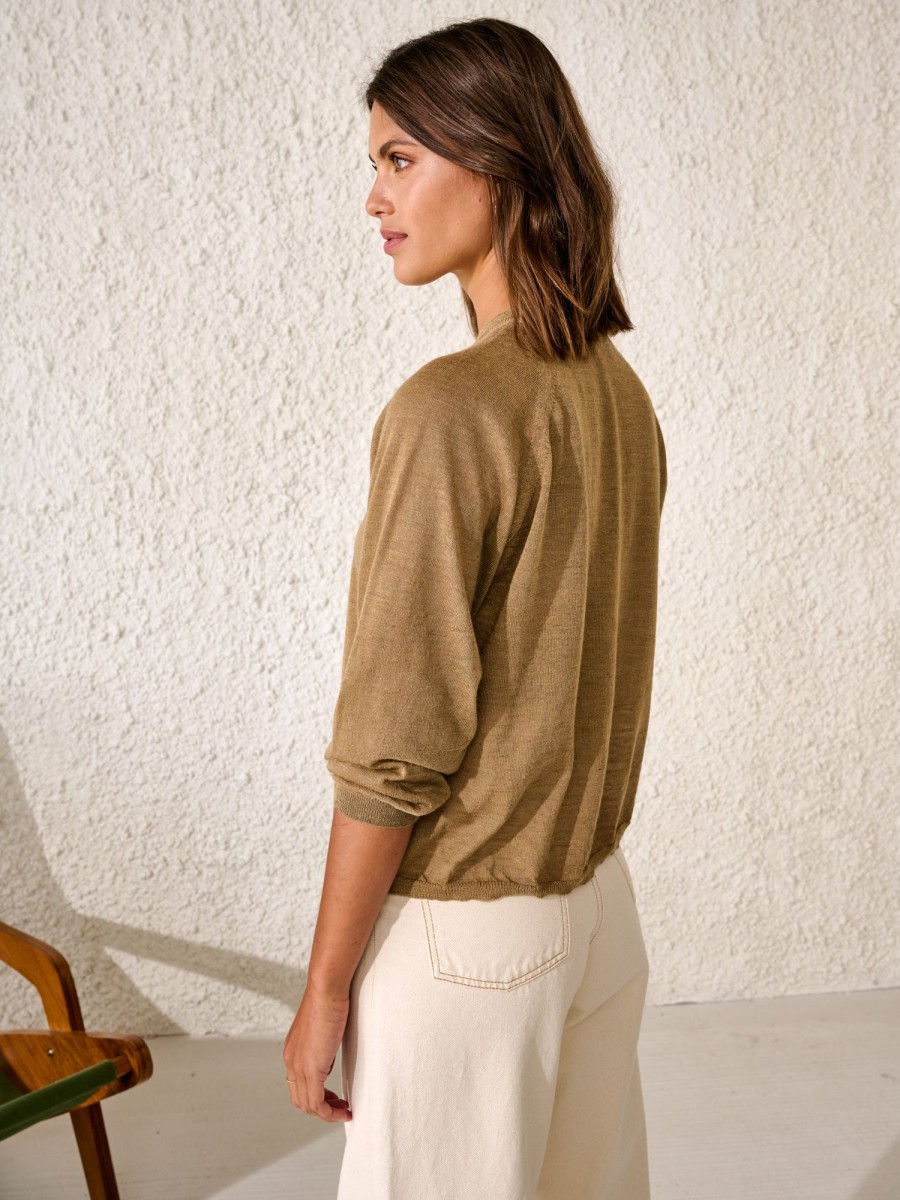 Women Bellerose Sweaters | Bellerose-Neenan Sweater: Khaki