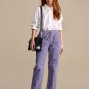 Women Bellerose Pants & Shorts | Bellerose-Pizzy Pants: Clematite