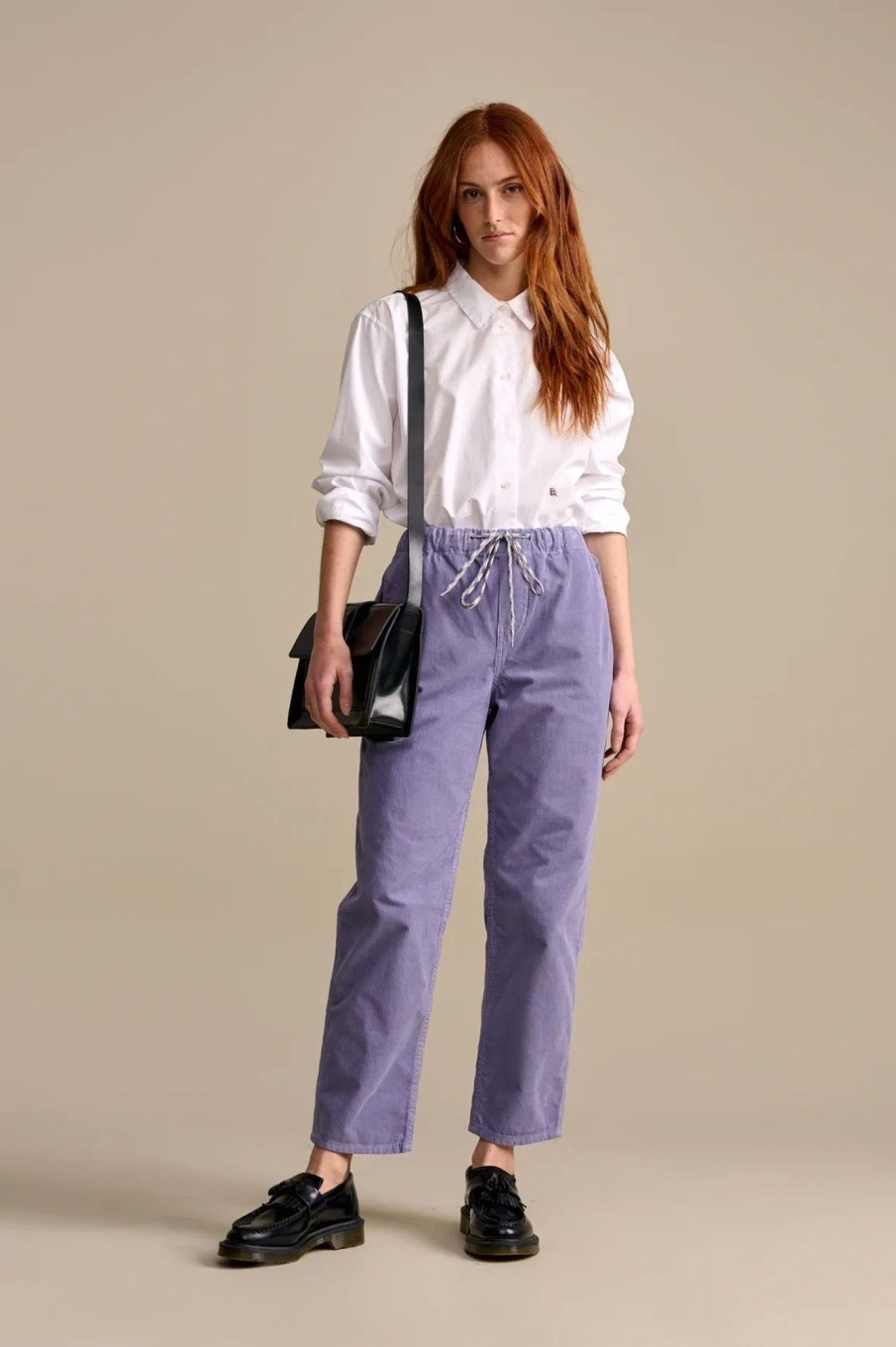 Women Bellerose Pants & Shorts | Bellerose-Pizzy Pants: Clematite