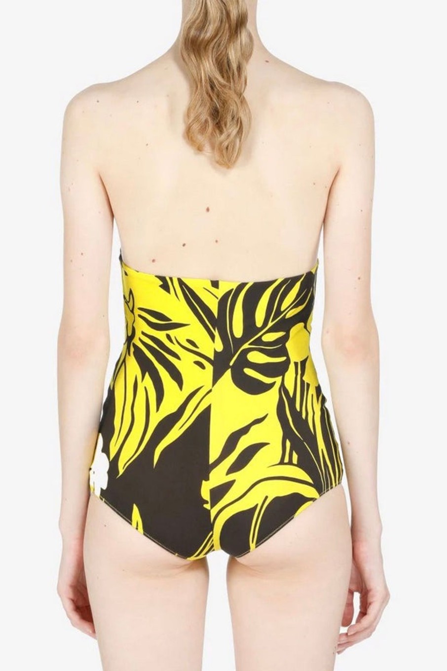 Women No. 21 Swimwear | No. 21-Bathing Suit: Brown & Yellow