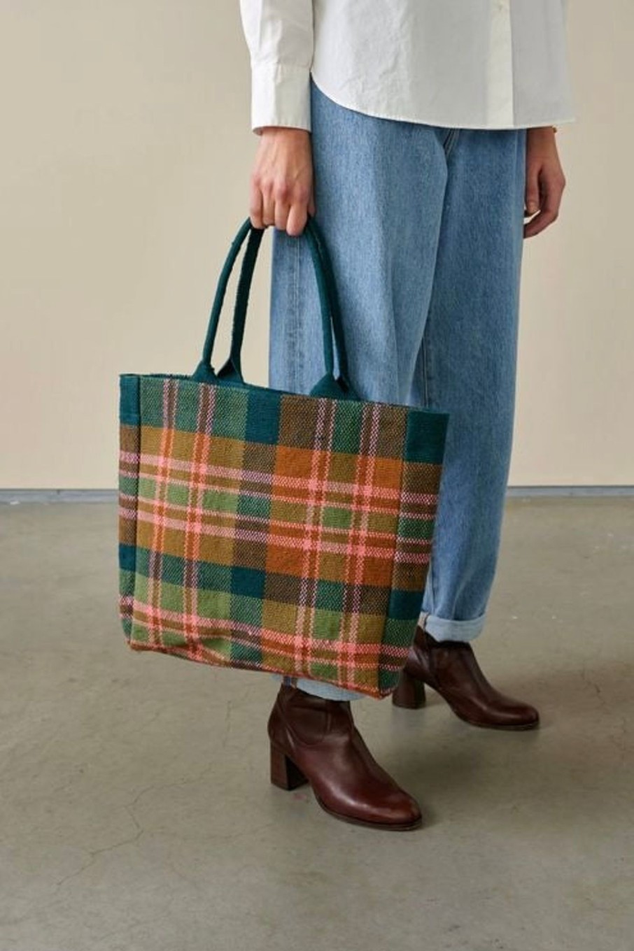 Women Bellerose Bags | Bellerose-Edia Bag: Plaid