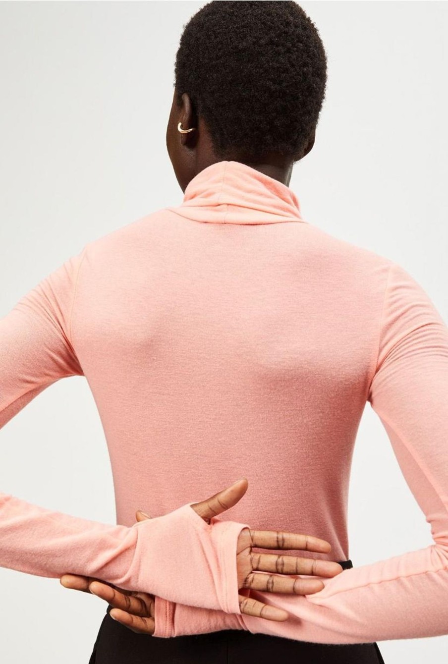 Women Ottod'ame Tops | Ottod'Ame-Turtleneck: Pink