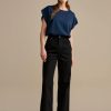 Women Bellerose Pants & Shorts | Bellerose-Prince Jeans: Black Rinse