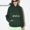 Women KkCo Sweaters | Kkco-Thorn Hoodie: Forest