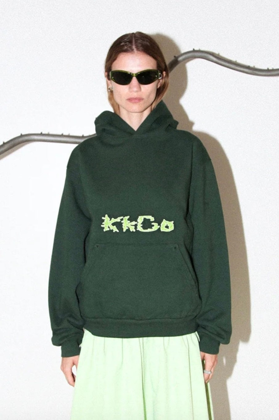 Women KkCo Sweaters | Kkco-Thorn Hoodie: Forest