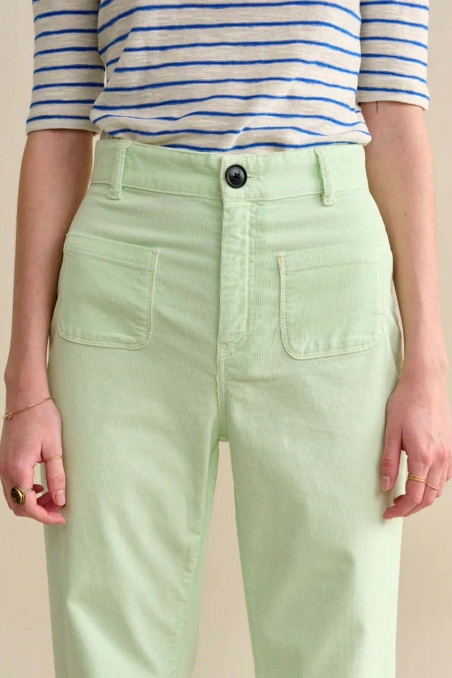 Women Bellerose Pants & Shorts | Bellerose-Park Pants: Honeydew