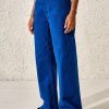 Women Bellerose Pants & Shorts | Bellerose-Lottie Pants: Deep Blue