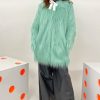 Women Alabama Muse Outerwear | Alabama Muse-Nina Coat: Green