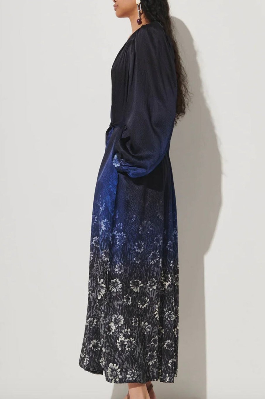 Women Rachel Comey Dresses | Rachel Comey-Endow Dress: Navy