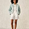 Women Bellerose Outerwear | Bellerose-Heyden Jacket: Aqua