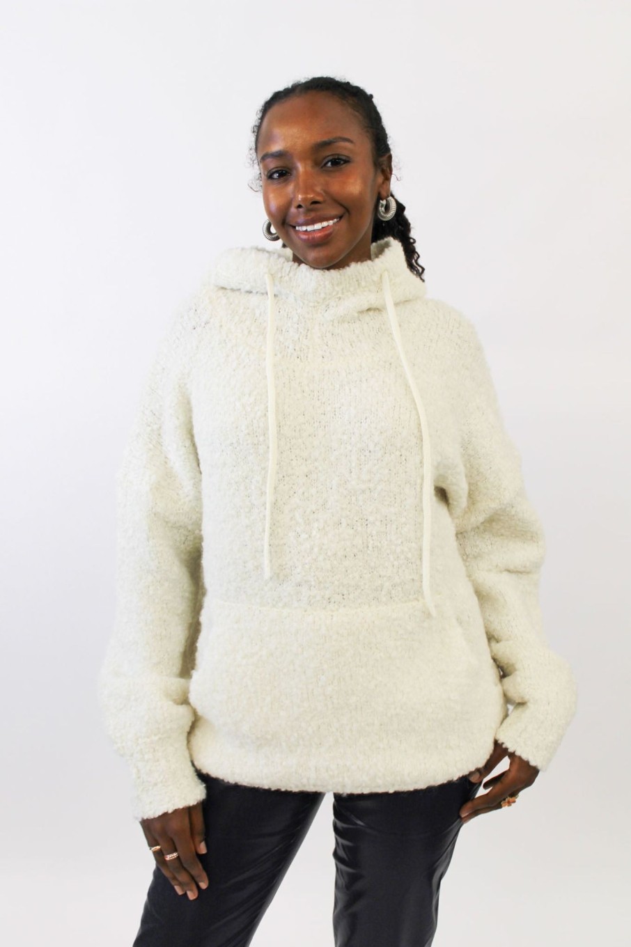 Women Ilag Sweaters | Ilag-Gravenstein Hoodie: Cream