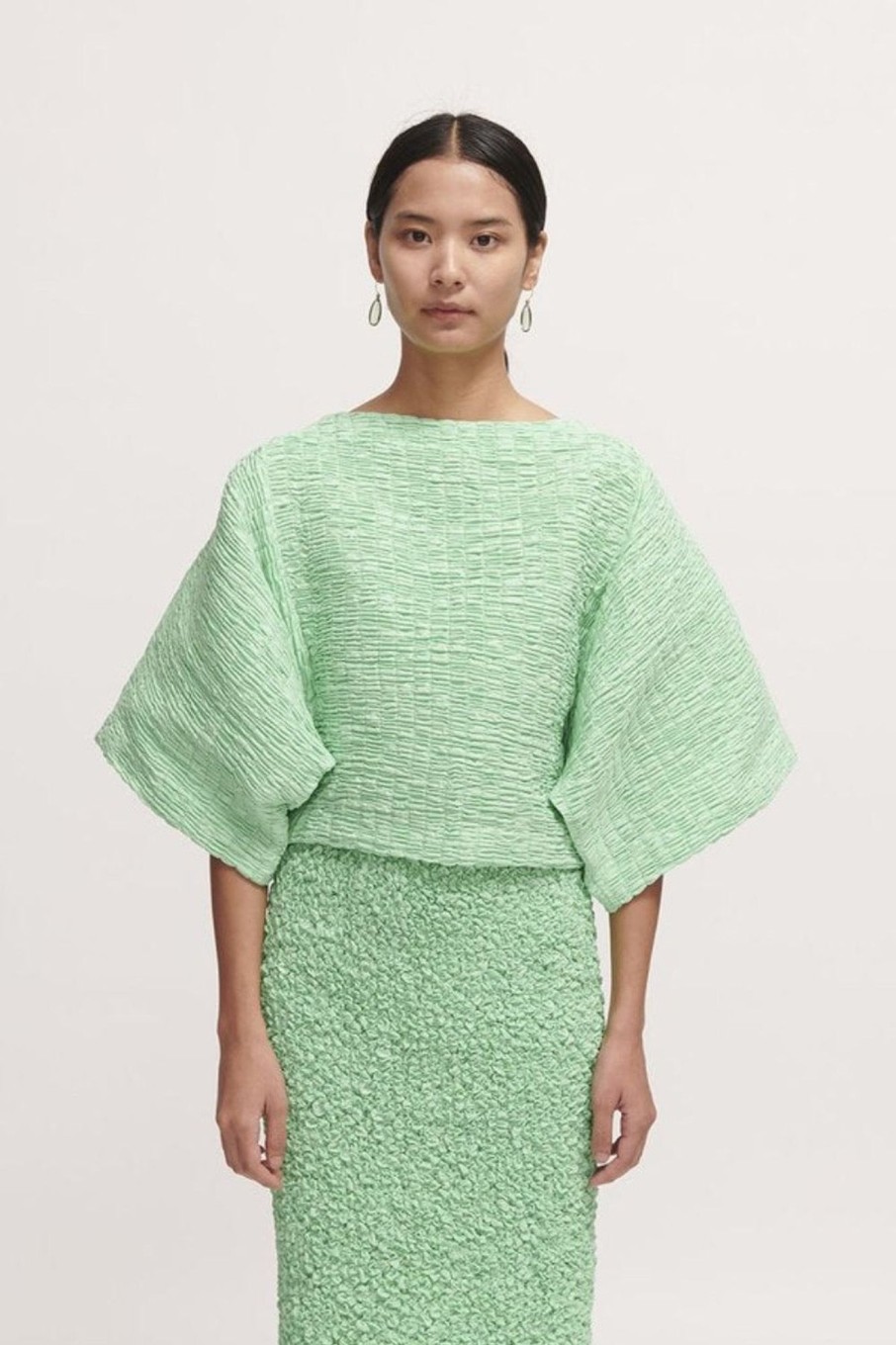 Women Rachel Comey Tops | Rachel Comey-Somera Top: Lime