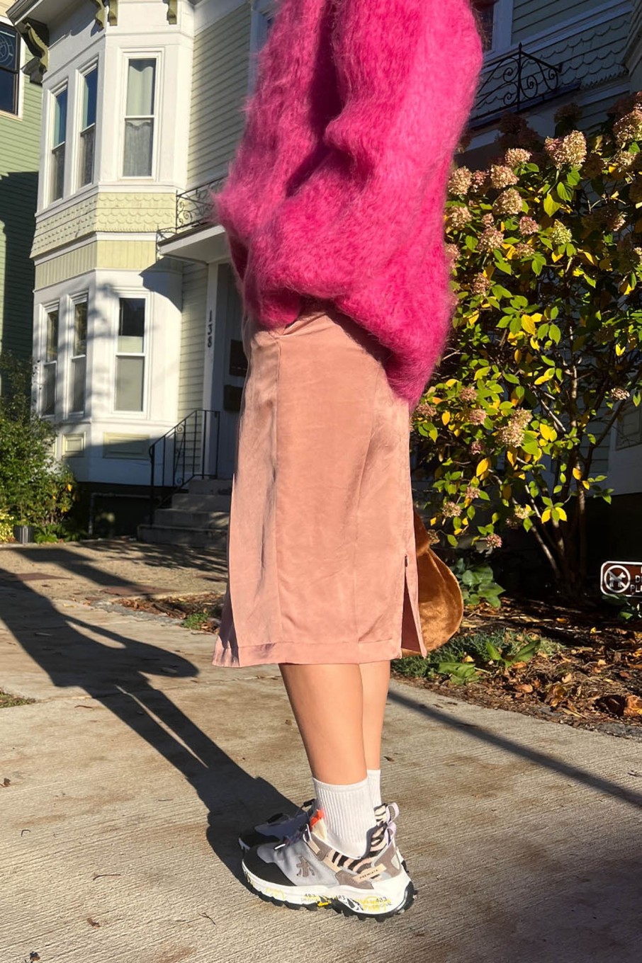 Women No. 21 Skirts | No. 21-Pink Pencil Skirt