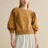 Women Bellerose Sweaters | Bellerose-Vrida Sweatshirt: Tobacco