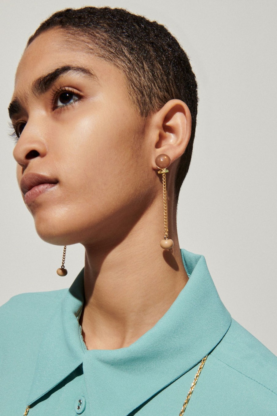 Women Rachel Comey Jewelry | Rachel Comey-Shiona Earrings: Beige