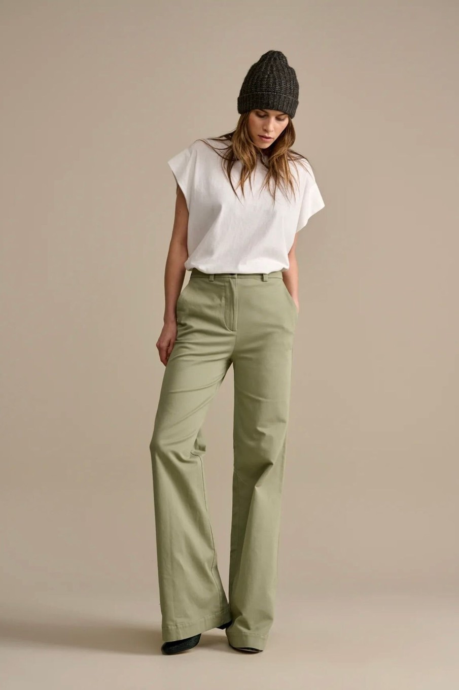 Women Bellerose Pants & Shorts | Bellerose-Liquor Pants: Thyme