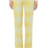 Women Vivetta Pants & Shorts | Vivetta-Flower Trousers: Yellow