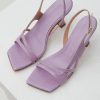 Women Souliers Martinez | Souliers Martinez-Algar Sandal: Lavanda Patent Leather