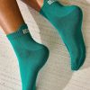 Women Bellerose Socks & Tights | Bellerose-Vewt Socks: Emerald