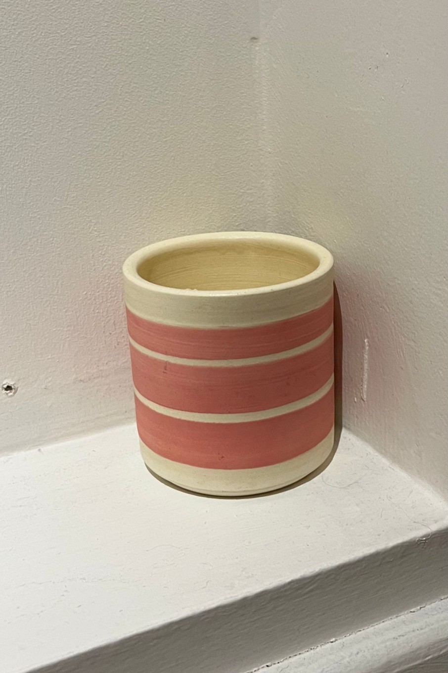 Lifestyle Pottery by Fern | Pottery By Fern-Neon Wide Stripes Cup