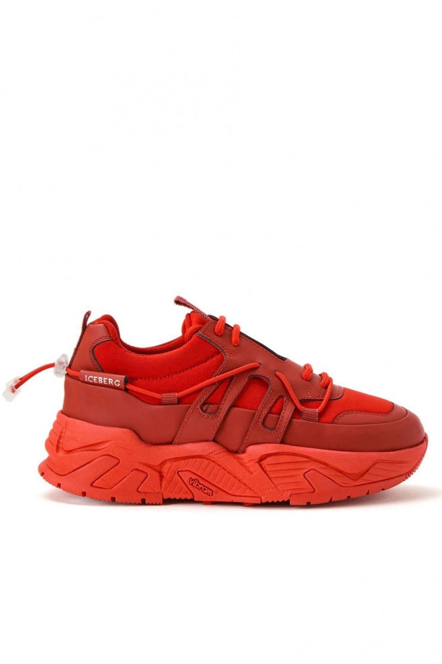 Women Iceberg | Iceberg-Red Chunky Trainers