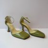 Women Souliers Martinez | Souliers Martinez-Laura Heel: Olive