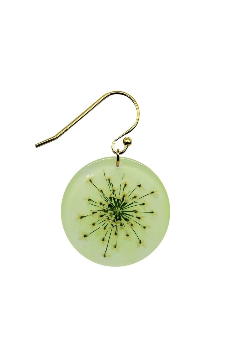 Women Dauphinette Jewelry | Dauphinette-Glow In The Dark Queen Anne'S Lace Earring: Gold