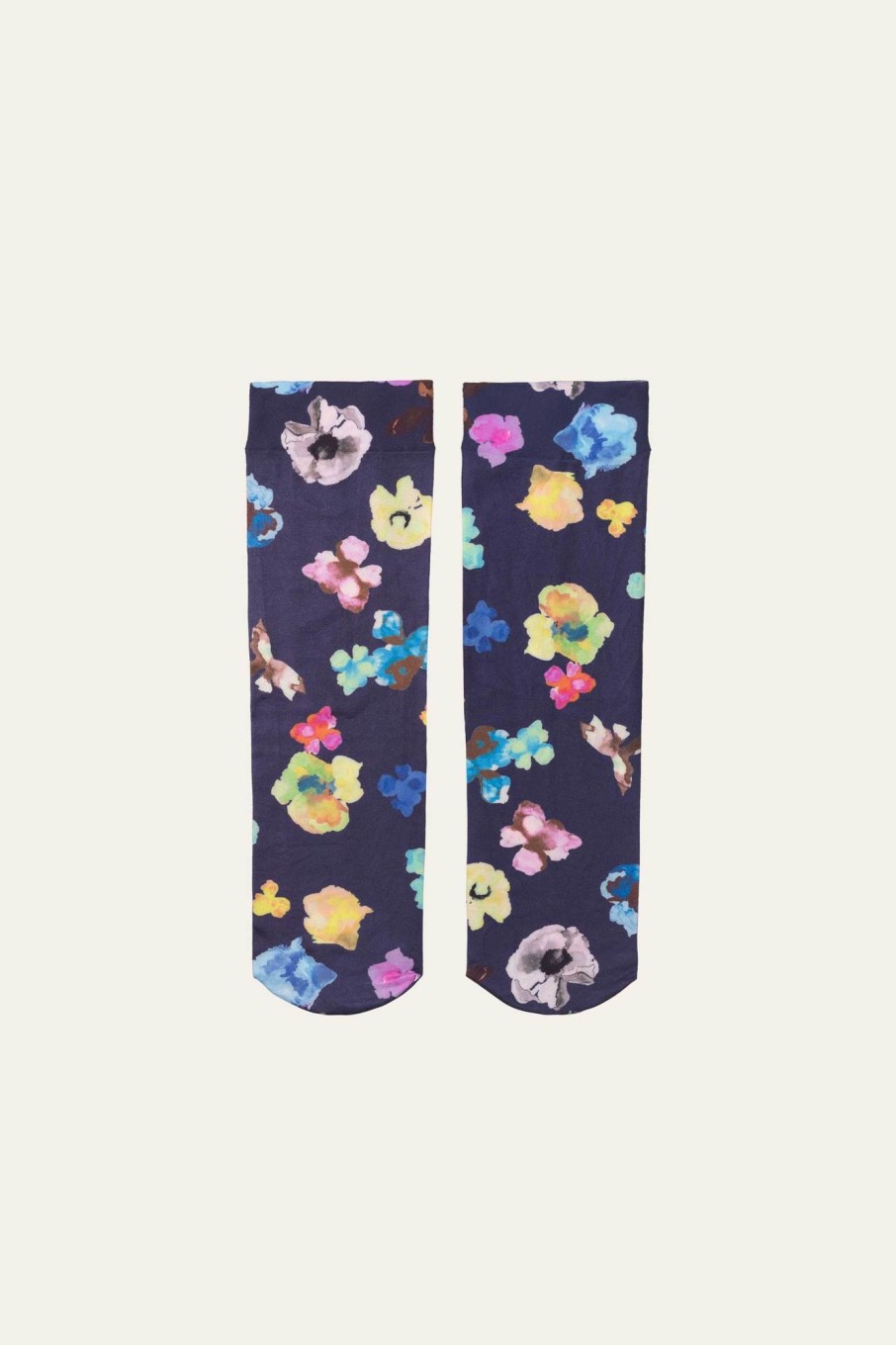 Women Stine Goya Socks & Tights | Stine Goya-Verita Socks: Flowers Live At Night