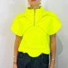 Women Dauphinette Outerwear | Dauphinette-Orchid Fleece: Neon Yellow